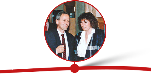 Timeline picture of Gisela & Josef Thannhuber in 1987